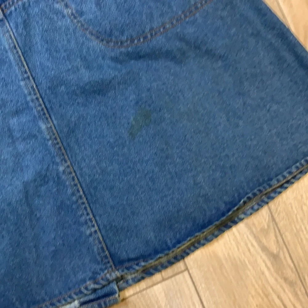 True Blue Denim Jean Five Pocket Skirt Regular Fit Mini Women’s 13/14 - Picture 6 of 10